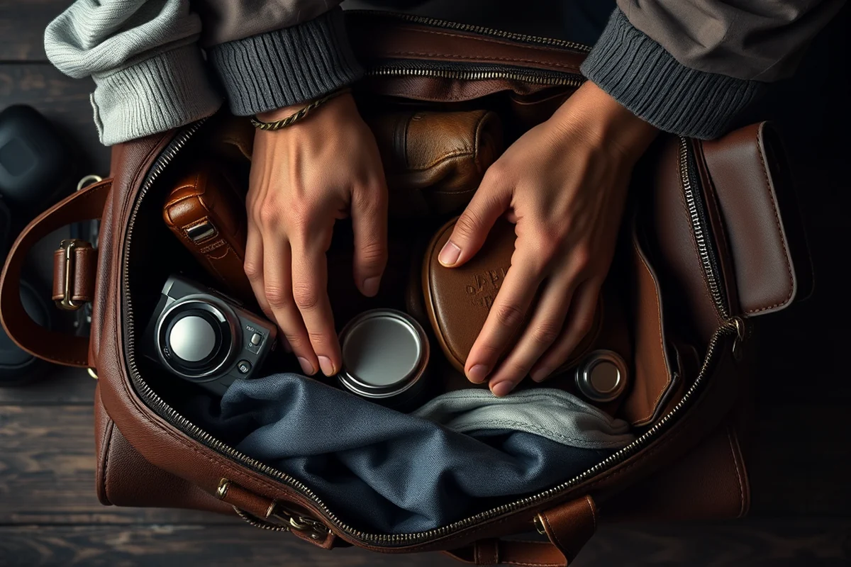leather culture travel bag — Leather Culture Travel Bag (the finished result)