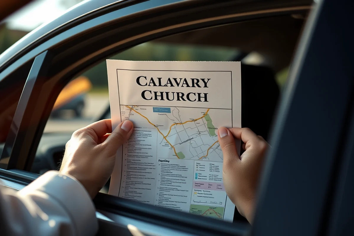 calvary baptist church — Calvary Baptist Church (step by step)