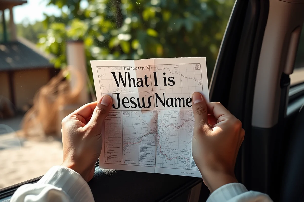 what is jesus name — What Is Jesus Name (step by step)