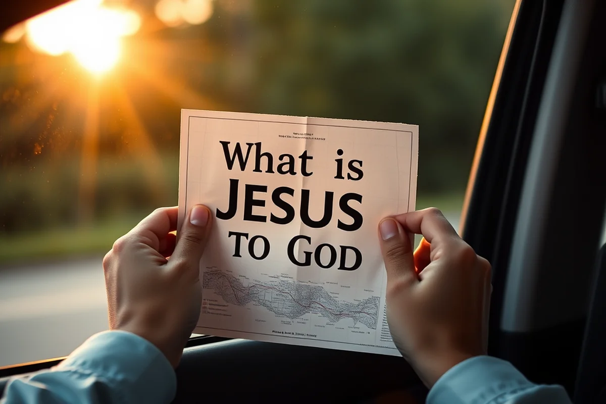 what is jesus to god — What Is Jesus To God (step by step)